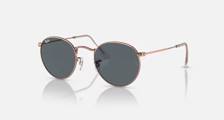 ROUND METAL ROSE GOLD
