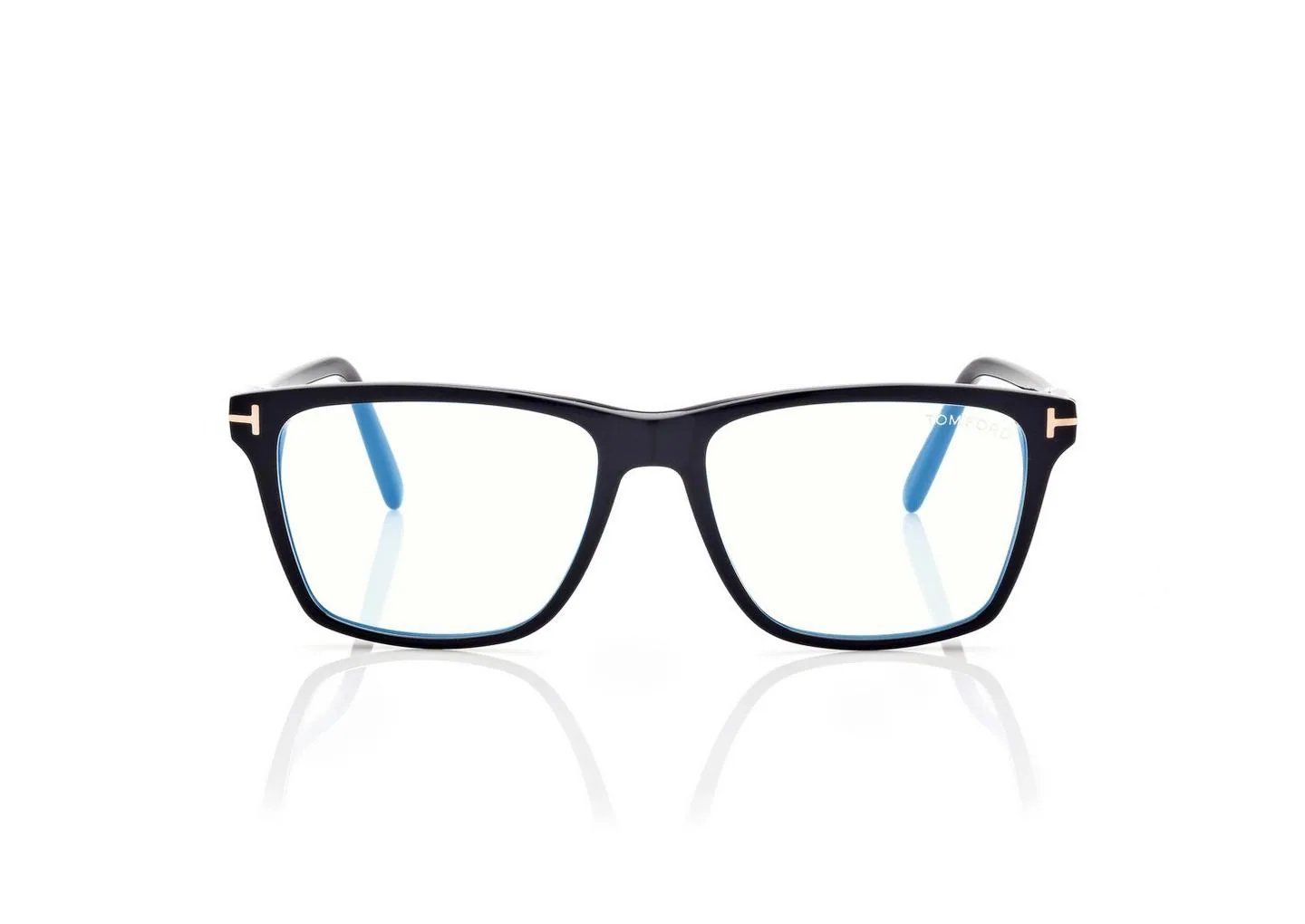Blue Block Square Optik Çerçeve
