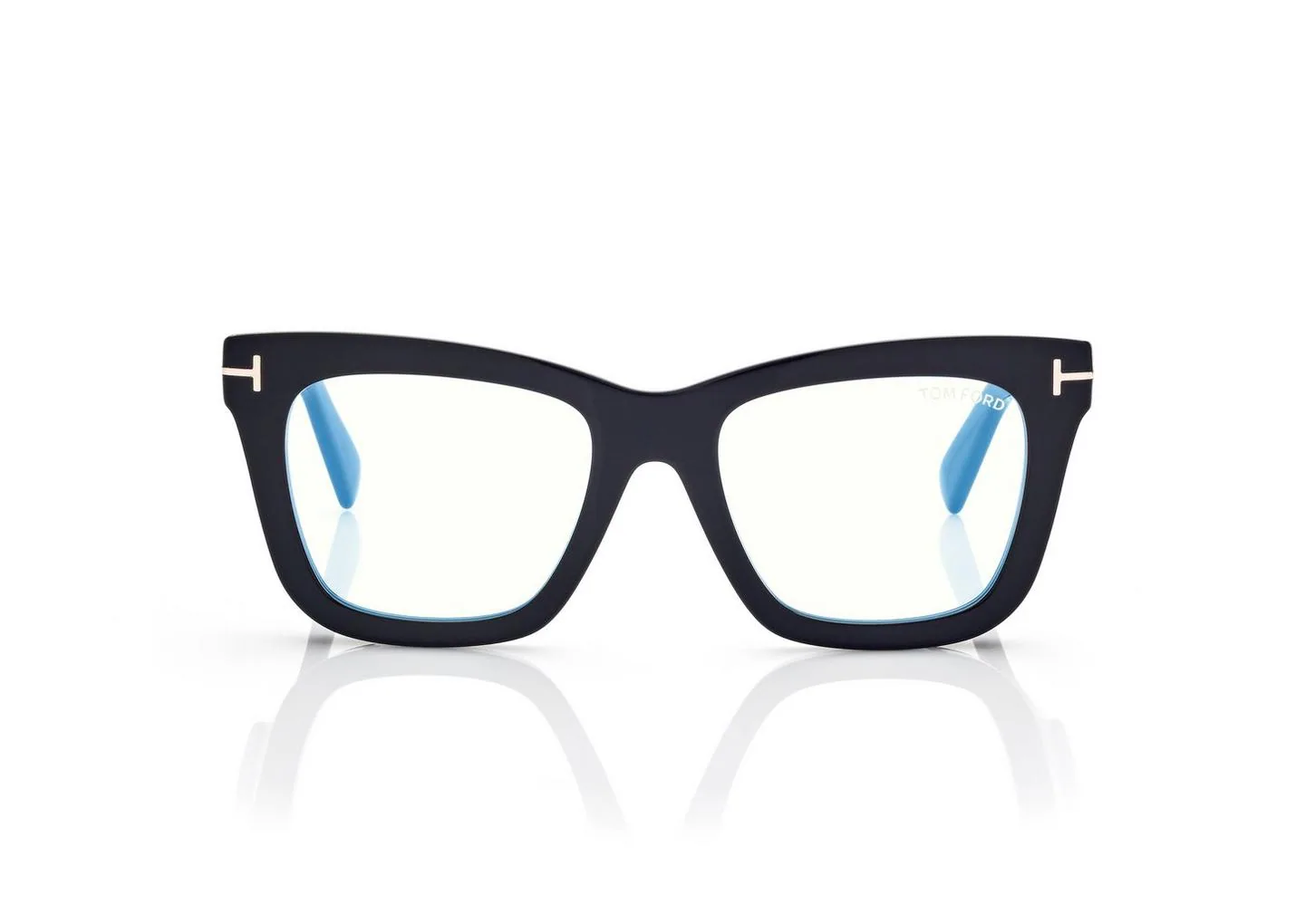Blue Block Square Optik Çerçeve