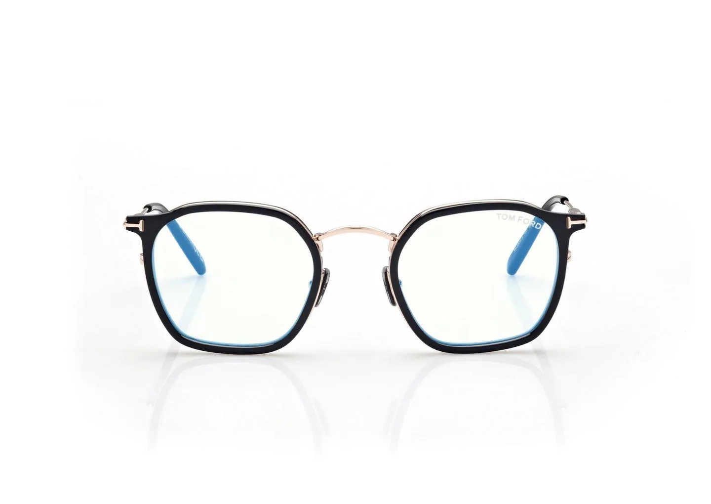 Blue Block Round Optik Çerçeve