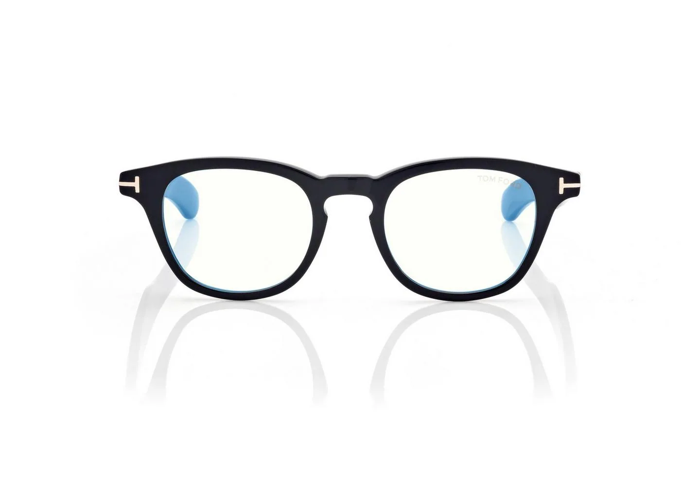 Blue Block Round Optik Çerçeve