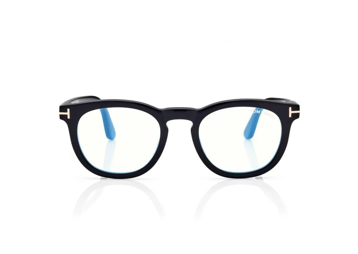 Blue Block Round Optik Çerçeve