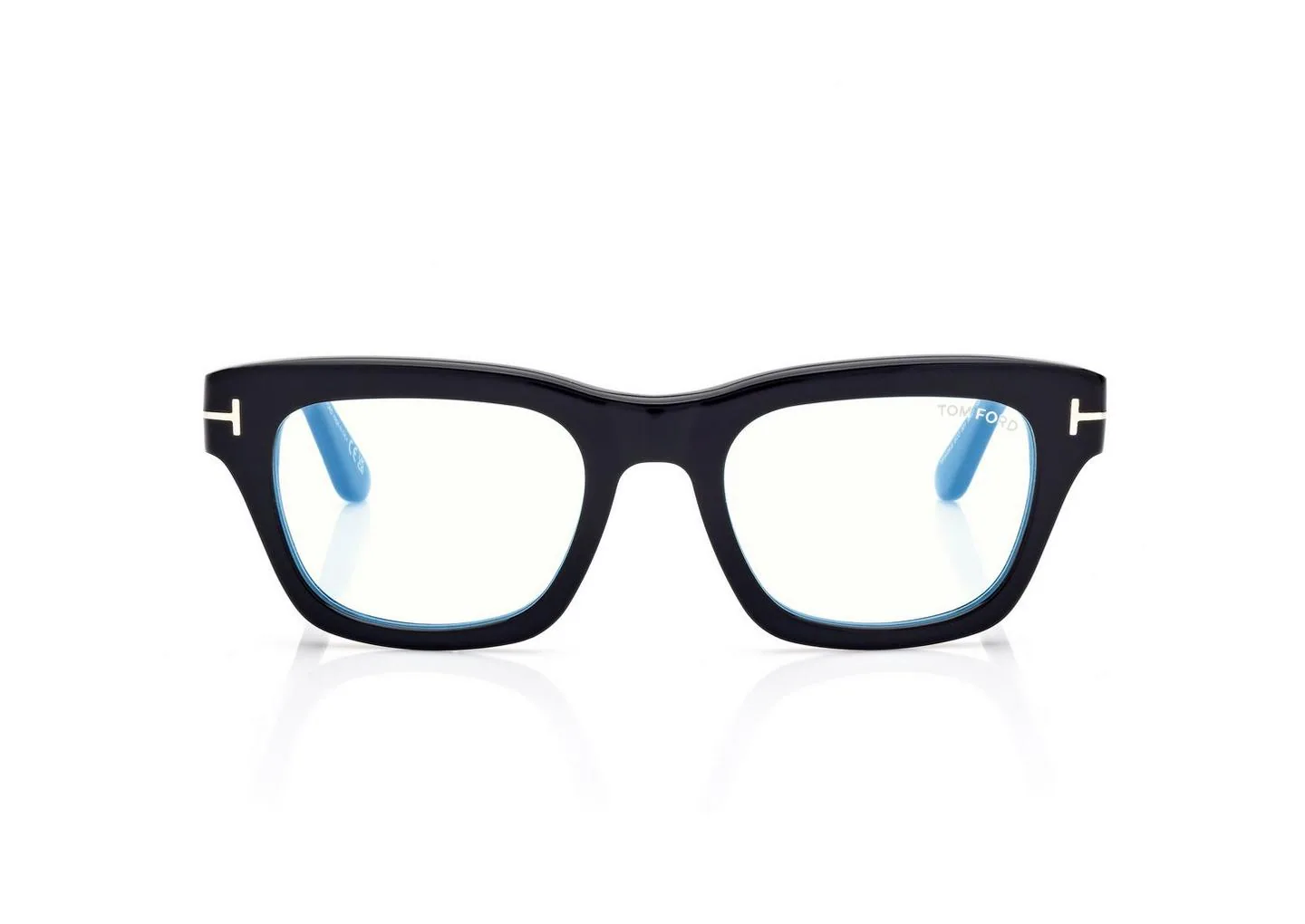 Blue Block Rectangular Optik Çerçeve