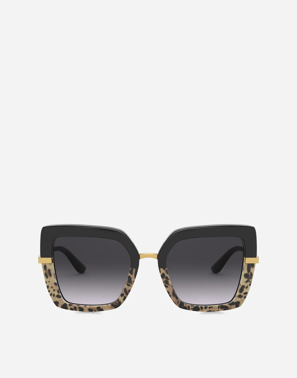 Half print sunglasses